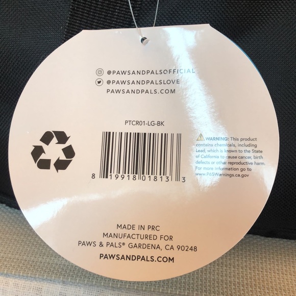 New with tags Paws & Pals Pet Carrier Airline Approved Soft-Sided - Picture 13 of 16